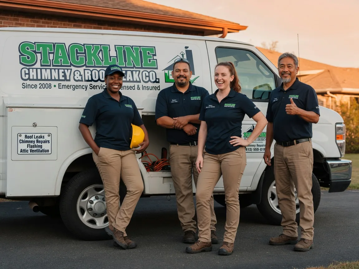 Chimney flashing repair company in Shelton, WA